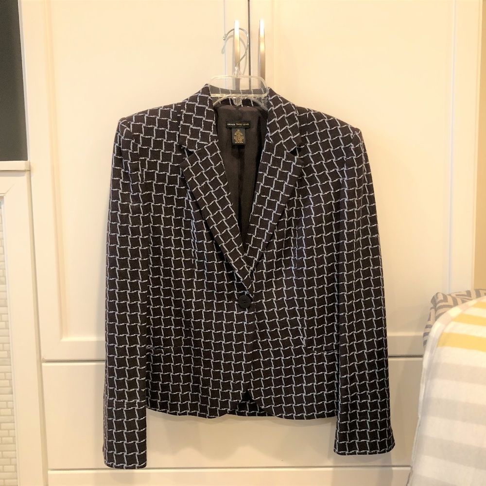 Grace Dane Lewis Wool Blazer